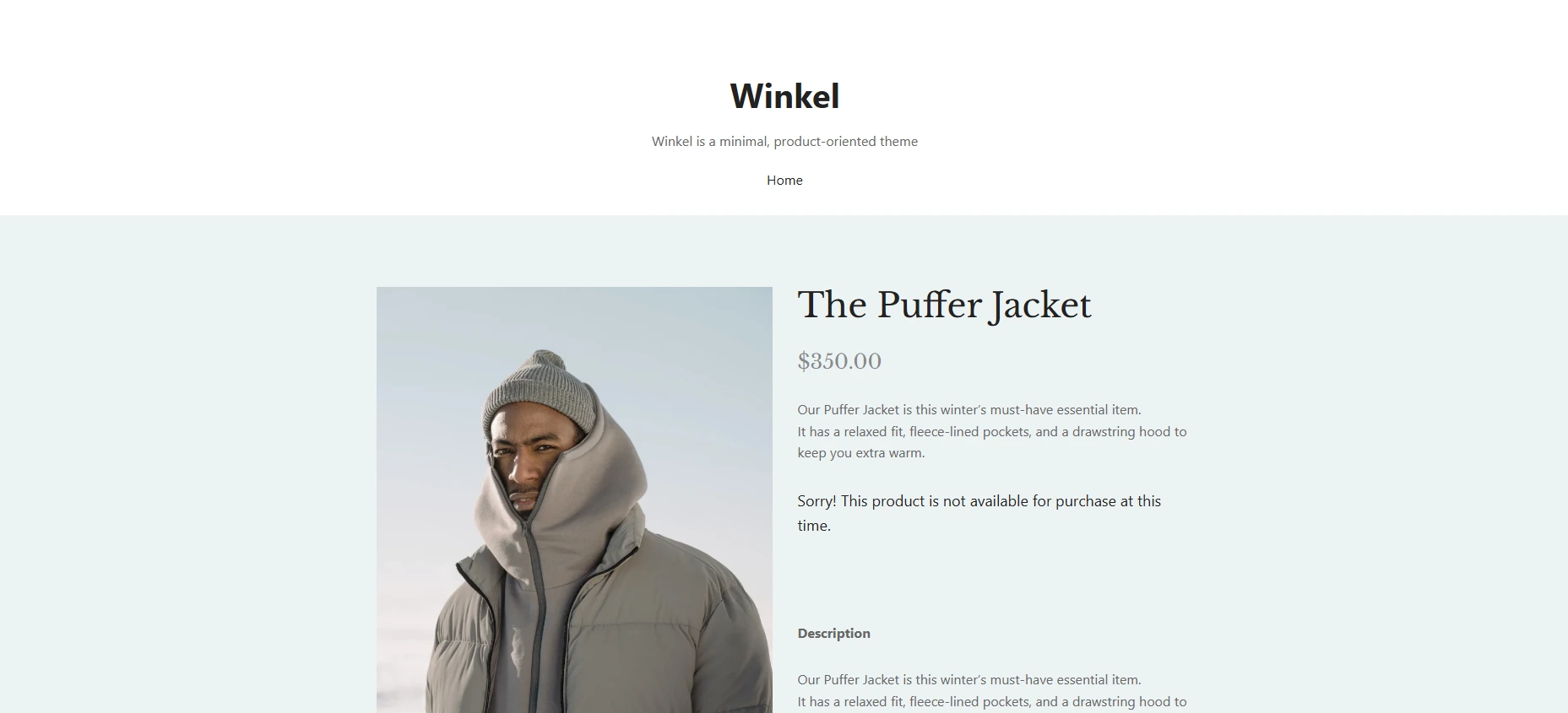 Clean Shopify Mode Design